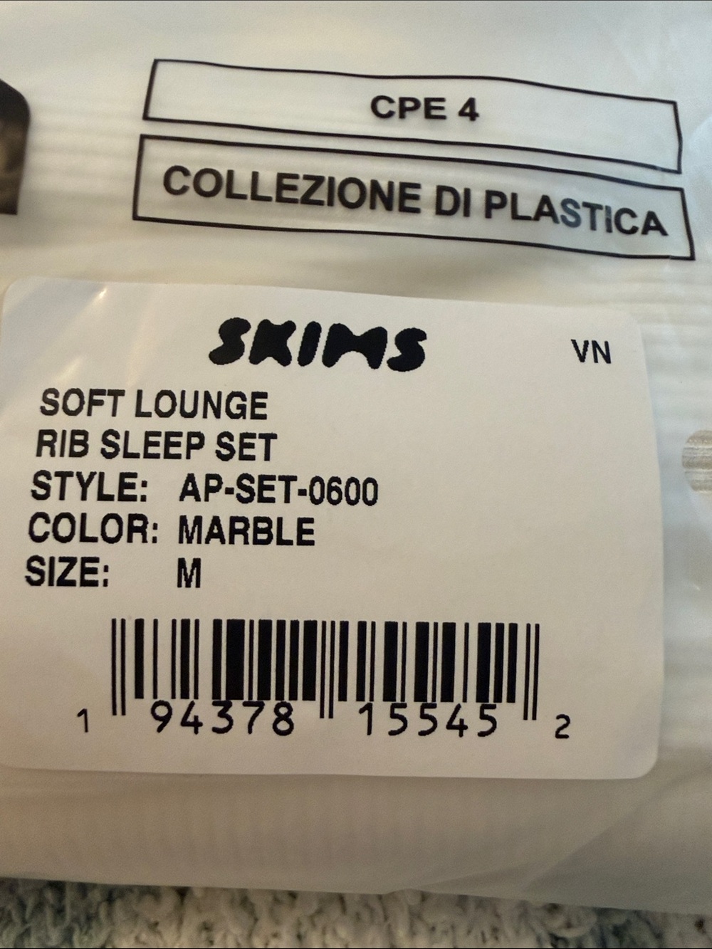 Skims Soft Lounge Rib Sleep Set - Picture 11 of 11